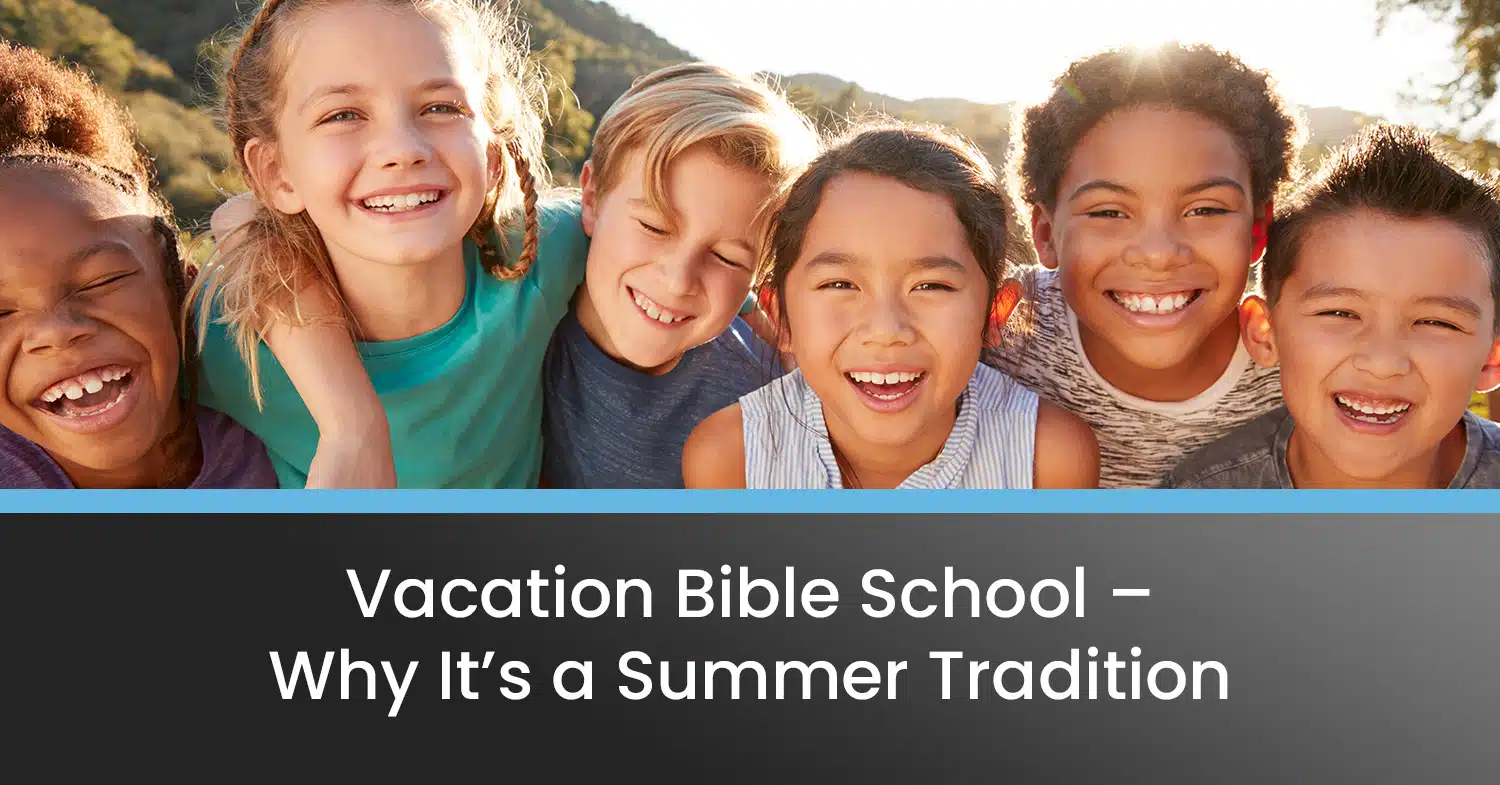 Kids in Montrose, CO, attending Vacation Bible School.